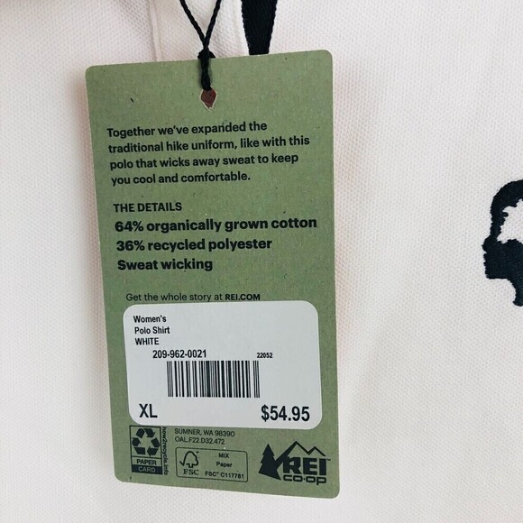 Outdoor Afro + REI Co-op Womens Polo Shirt X-Large - Picture 15 of 16